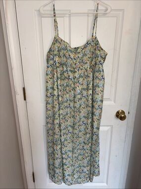 Floral Slip Dress Size XL